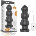 Lovetoy 7.8" Вибриращ анален щепсел King Sized