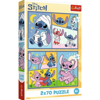 Trefl 2 x 70 Stitch Se Stitchem není nuda