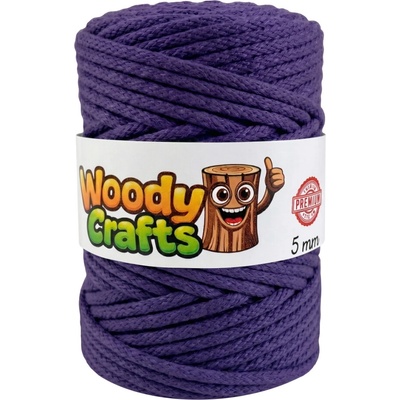 Woody Crafts Woody PREMIUM 5 mm (100m) - Fialová (Purple)