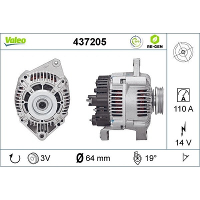 generátor VALEO 437205
