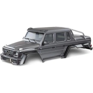 Traxxas каросерия Mercedes-Benz G 63 сребърна (безскобова)