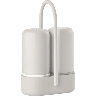 Zone Denmark Солница и пиперница Singles на стойка светлосива 3 части (10544)