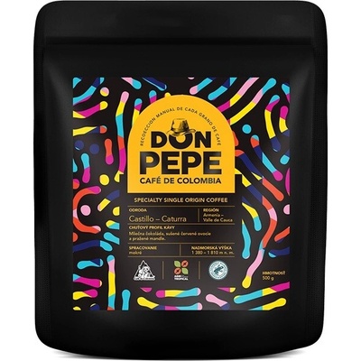 Don Pepe Castillo-Caturra zrnková 500 g