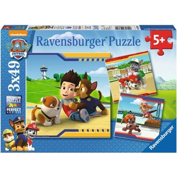 Ravensburger Tlapková patrola: Hrdinové 3 x 49 dílků