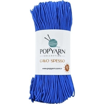 POPYARN Příze Cavo spesso B12 - modrá, 200g 110m
