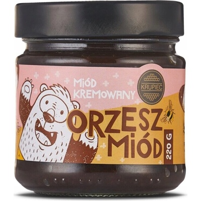 Repkový nektárový med krémový Krupiec 0,22 kg