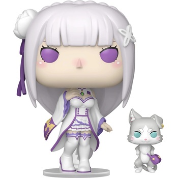 Funko Фигура Funko POP! Animation: Re: ZERO - Starting Life in Another World - Emilia with Puck #2112 (106325)