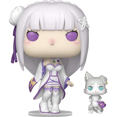 Funko Фигура Funko POP! Animation: Re: ZERO - Starting Life in Another World - Emilia with Puck #2112 (106325)