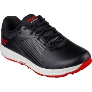 Skechers Мъжки голф обувки Skechers Go Golf Elite 5 - Spiked Trainers Mens - Black/Red