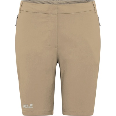 Jack Wolfskin Дамски къси панталони Jack Wolfskin Women's Hikeout Shorts - Hazel Wood - размер 42 (EU) (112-4080-0215)