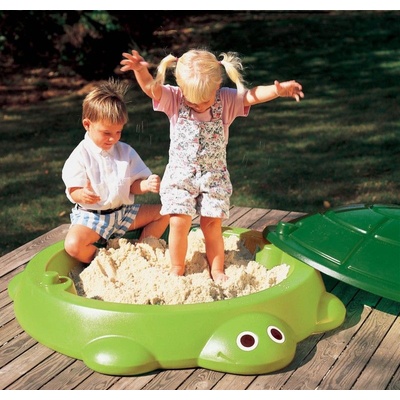 Little Tikes Pieskovisko bazénik korytnačka s krytom