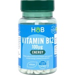 Holland & Barrett Vitamin B12 100 mcg | Methylcobalamin [120 Таблетки]