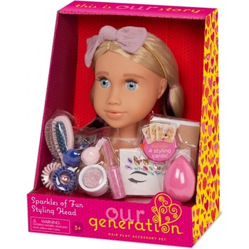 Our Generation Кукла за стилизиране на прически и грим Battat - Our Generation, Диана (BTBD31452Z)