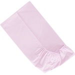 Lorelli Чаршаф с ластик за мини кошара Lorelli - Uni, 98 x 65 cm, Pink (20051430005) - baby