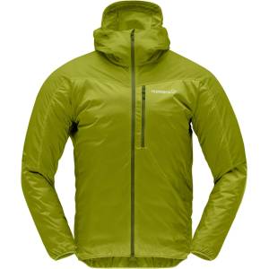 Norrøna Мъжко ветрозащитно яке Norrøna Falketind Aero60 Hood Windproof jacket - Golden Lime (018-0172-0613)