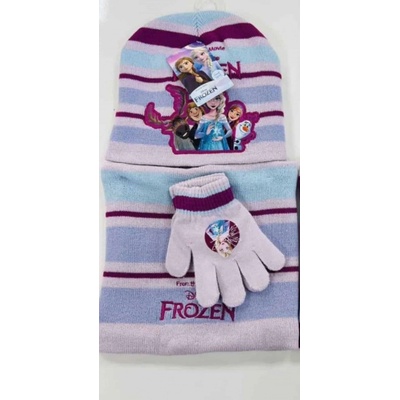 Holčičí zimní set Frozen růžový