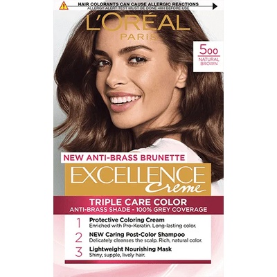 L'Oréal L'Oréal Еxcellence Боя за коса, 500 Natural Brown
