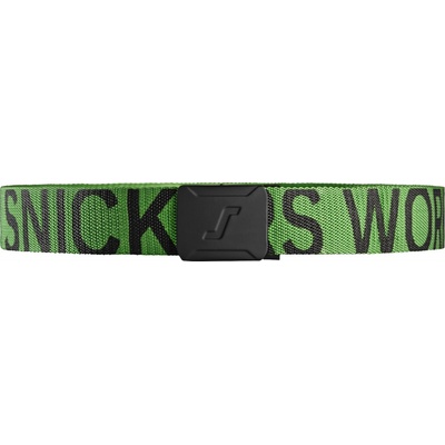 Opasek s nápisem Snickers Workwear zelený Snickers Workwear