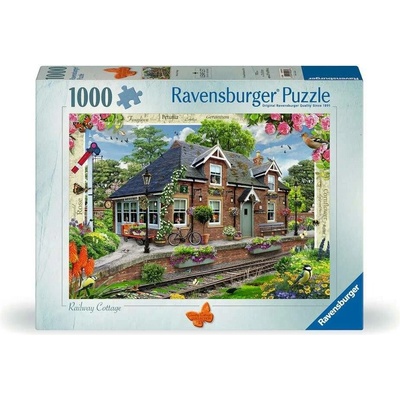 Ravensburger Country Cottage č. 13 Domek u dráhy 1000 dílků