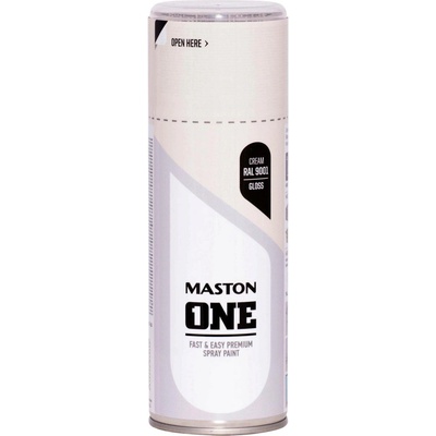 Maston ONE SPRAYPAINT akrylová 400 ml Cream lesk