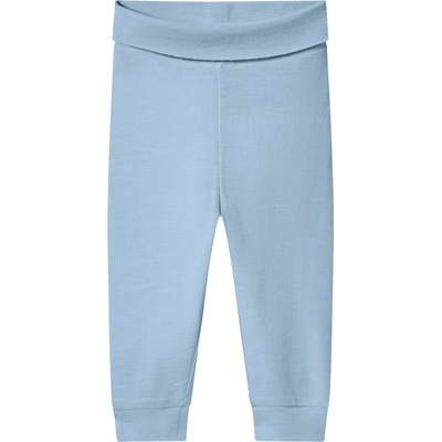 Lupilu Dětské kalhoty z merino vlny a hedvábí světle modrá – Zboží Mobilmania