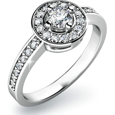 Pattic Zlatý prsten s diamanty G10802B01