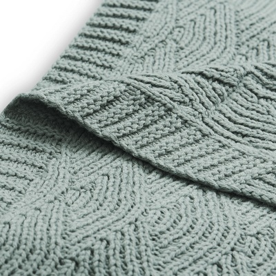 Jollein Deka pletená River Knit Ash Green