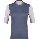 Stoic Дамска фланелка с къс ръкав за колоездене Stoic Women's LofsdalenSt. Bike Jersey Cycling jersey - Midnight Grey / Purple Grey - размер XL (156-2649-0215)