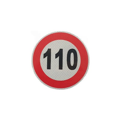 Samolepka reflexní 110 km