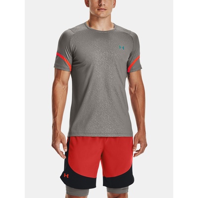 Under Armour Мъжка тениска Under Armour Rush 2.0 Emboss SS Under Armour | Siv | МЪЖЕ | XL