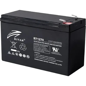 Ritar Оловна Батерия RITAR, (RT1270) AGM, 12V, 7Ah, 151/ 65/ 94 mm, Терминал2 (RITAR-RT1270) - xtreme