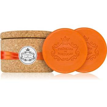 Essencias de Portugal + Saudade Traditional Orange tuhé mýdlo 2x 50 g kosmetická sada