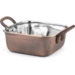 Horecano ANTIQUE-Ростер квадратен с медно покритие 13.75cm x 5.25cm- 800 ml(SG-95348(B) (0184142)