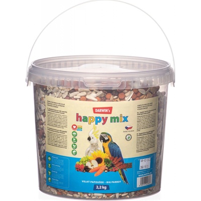 Darwin's Happy Mix Veľký papagáj 2,3 l