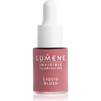 Lumene Invisible Illumination течен руж за озаряване на лицето цвят Arctuc Rose 15ml