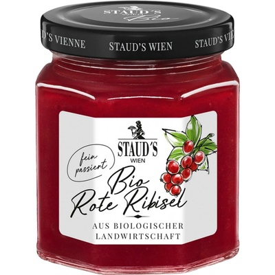 STAUD‘S Bio červený rybíz, jemně pasírovaný 250 g