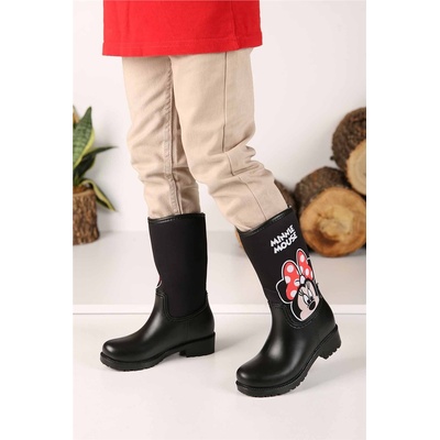 Moda Trend Детски гумени ботуши - Черни #312173 (312173_Черно)