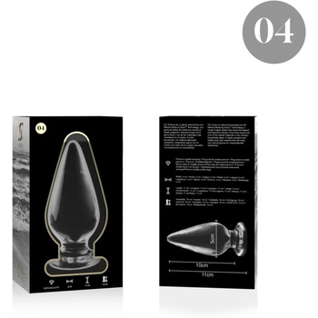 Nebula series by ibiza стъклен анален разширител модел 4 NEBULA 12 x 5 см