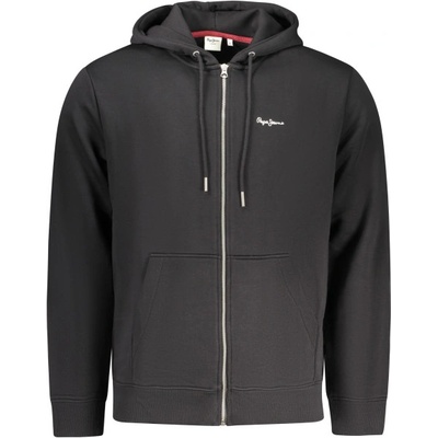 Pepe Jeans Мъжки суичър с цип pepe jeans, Размер l, Цвят Черен (pm5800072griffinzip_ne999)