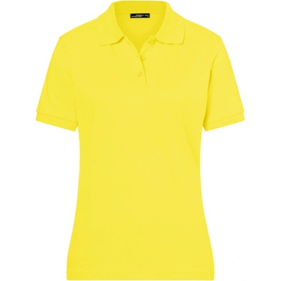James & Nicholson Polokošile JN 71 krátký rukáv dámská COT-02007120001 Žlutá