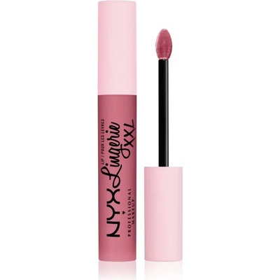 NYX Cosmetics Lip Lingerie XXL течно червило с матиращ завършек цвят 12 - Maxx out 4ml