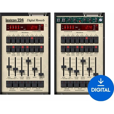 Universal Audio Lexicon 224 Digital Reverb Digitálny produkt