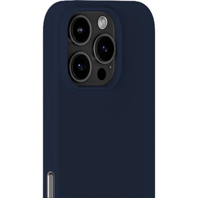 Holdit Гръб Holdit Silicone за iPhone 16 Pro Max - Midnight Blue