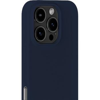 Holdit Гръб Holdit Silicone за iPhone 16 Pro Max - Midnight Blue