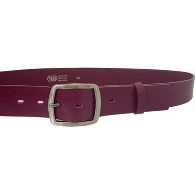 Penny Belts kožený opasek 4653 fuchsiový