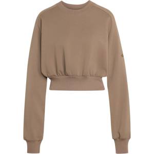 Adidas Дамски пуловер adidas Women's Soft Lux Sweatshirt Jumper - Khaki Six (117-3946-0112)