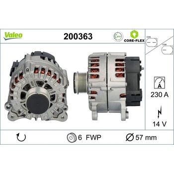 Generátor VALEO 200363