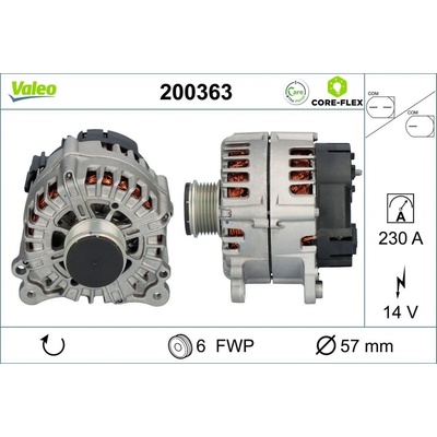 Generátor VALEO 200363