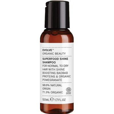 Evolve Organic Beauty Superfood Shine Shampoo 50 ml