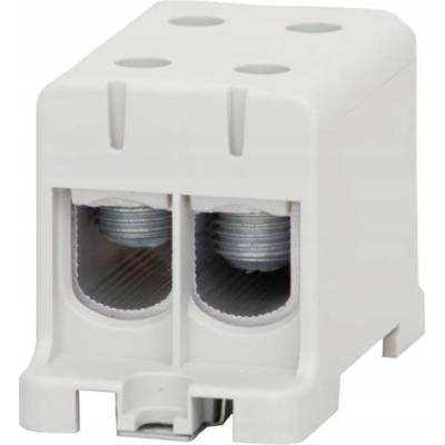 Šroubová svorka 2-pólová 2 x 2 x 95mm2 Al/Cu šedá F-Elektro F2.0298
